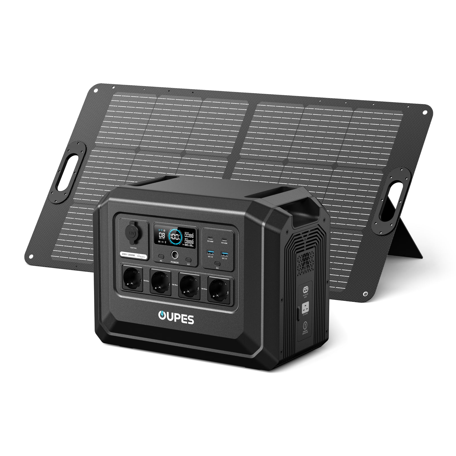 OUPES Mega 1 Lite Home Backup & Portable Power Station | 2000W 1024Wh