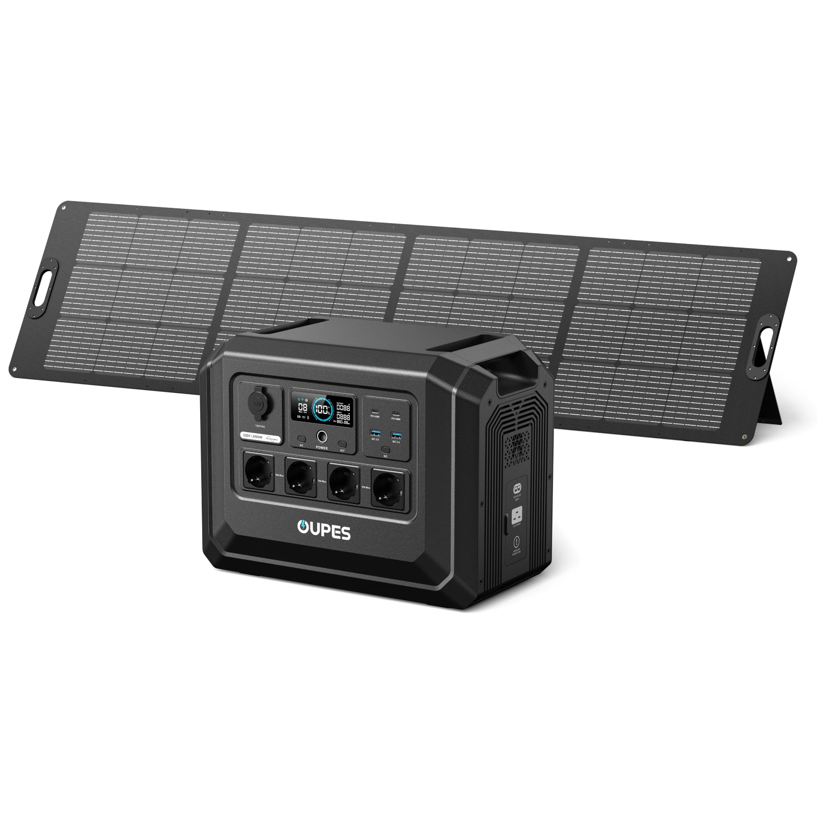 OUPES Mega 1 Lite Home Backup & Portable Power Station | 2000W 1024Wh