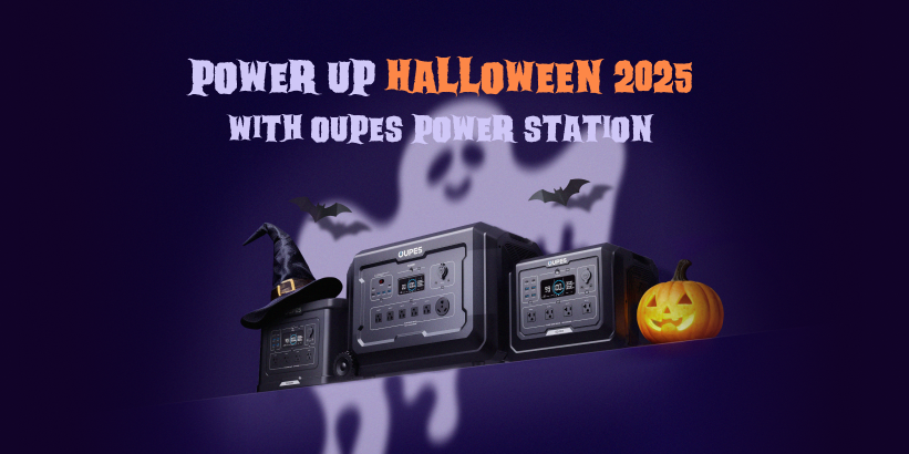 Power Up Halloween 2025 with OUPES Portable Power Station