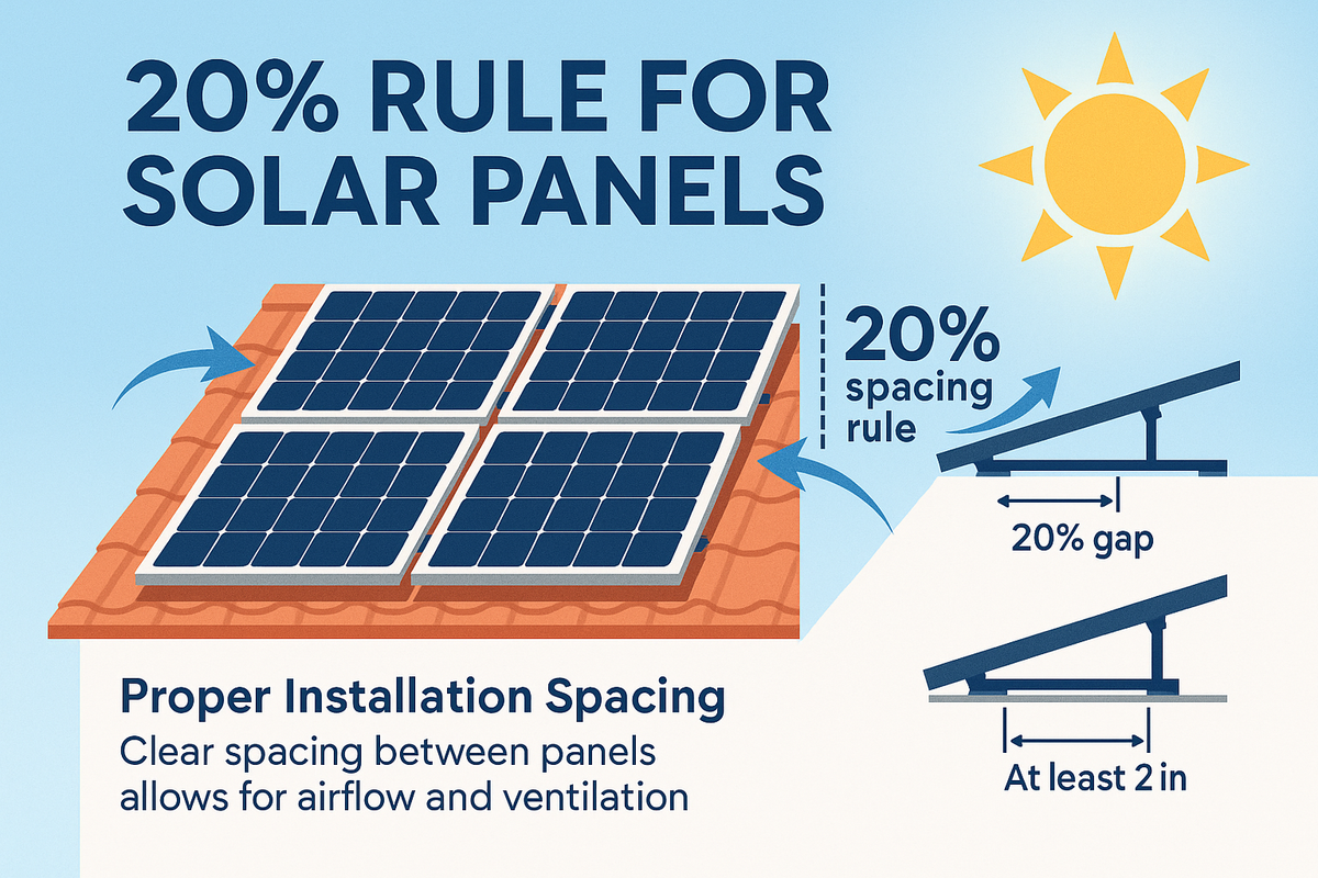 What Is the 20% Rule for Solar Panels?