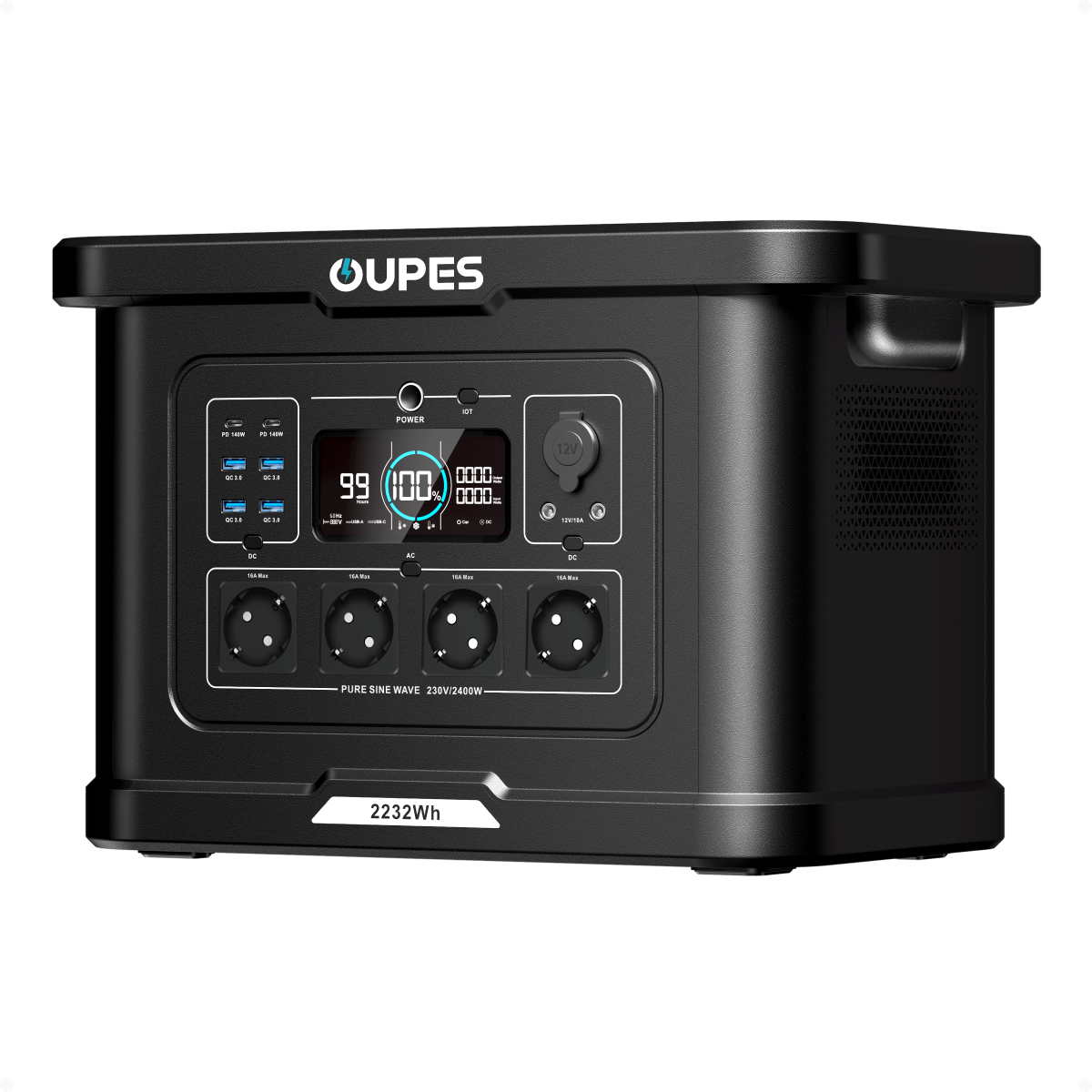 OUPES Exodus 2400 Portable Power Station | 2400W 2232Wh
