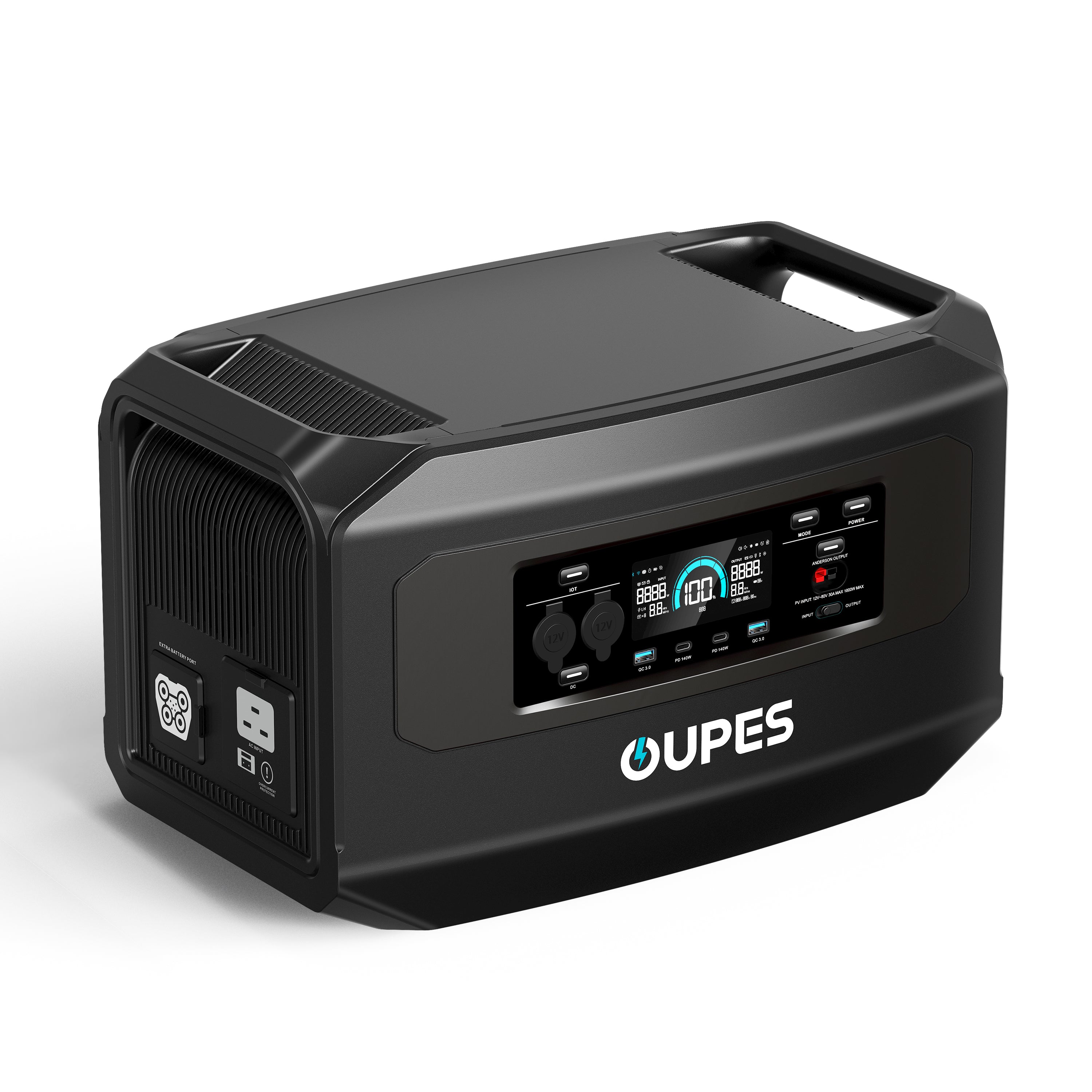 OUPES Mega 2 Pro Home Backup & Portable Power Station | 3000W 2048Wh