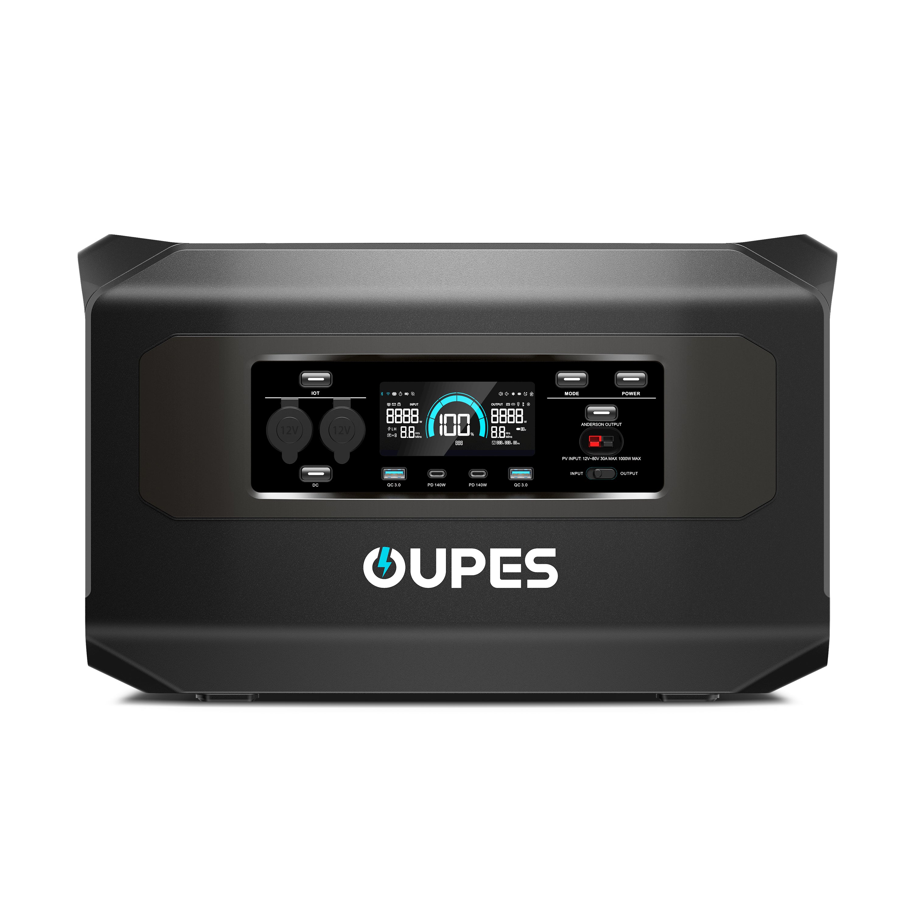 OUPES Mega 2 Pro Home Backup & Portable Power Station | 3000W 2048Wh