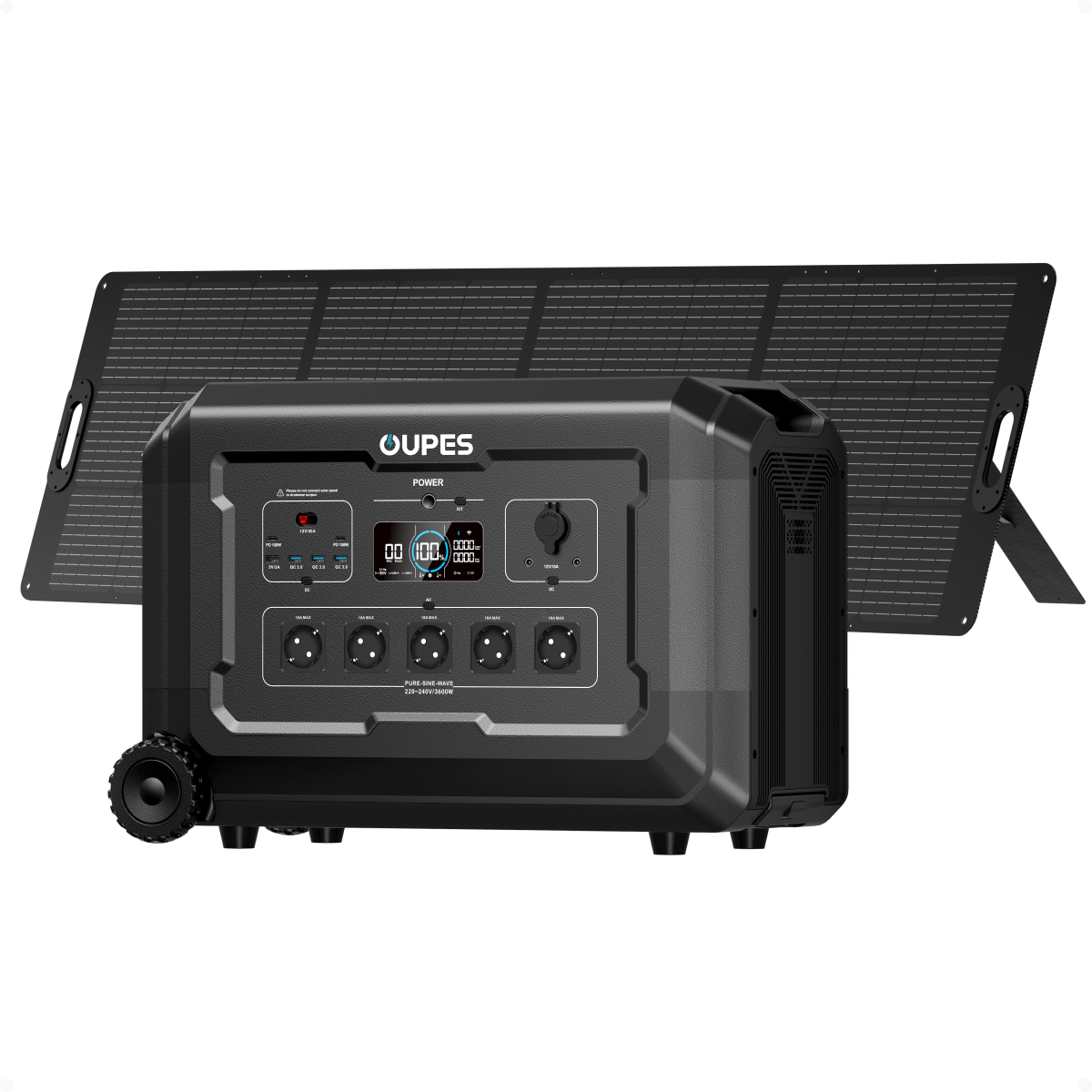 OUPES Mega 3 Home Backup & Portable Power Station | 3600W 3072Wh